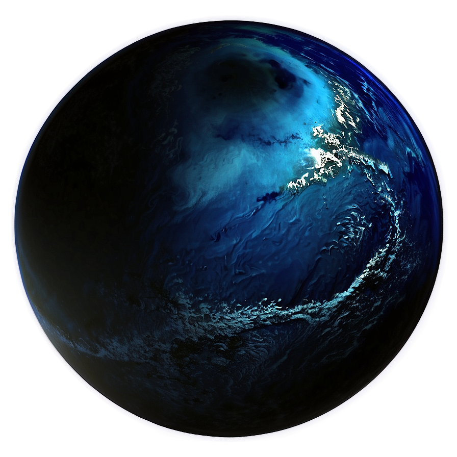 Deep Blue Planet Image Png Cpe27