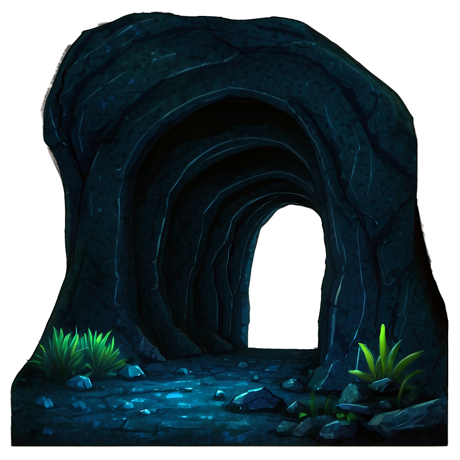 Deep Darkness Cave Png Ccc