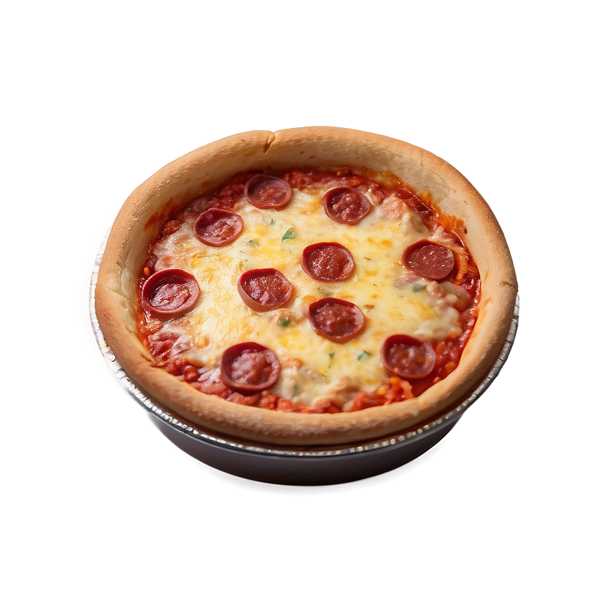 Deep Dish Pizza Png Wiq