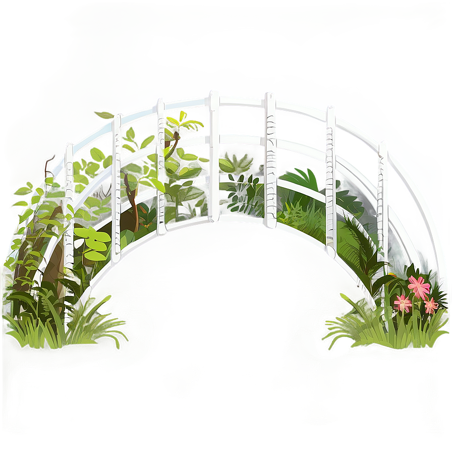 Deep Forest Bridge Clipart Png Gvl