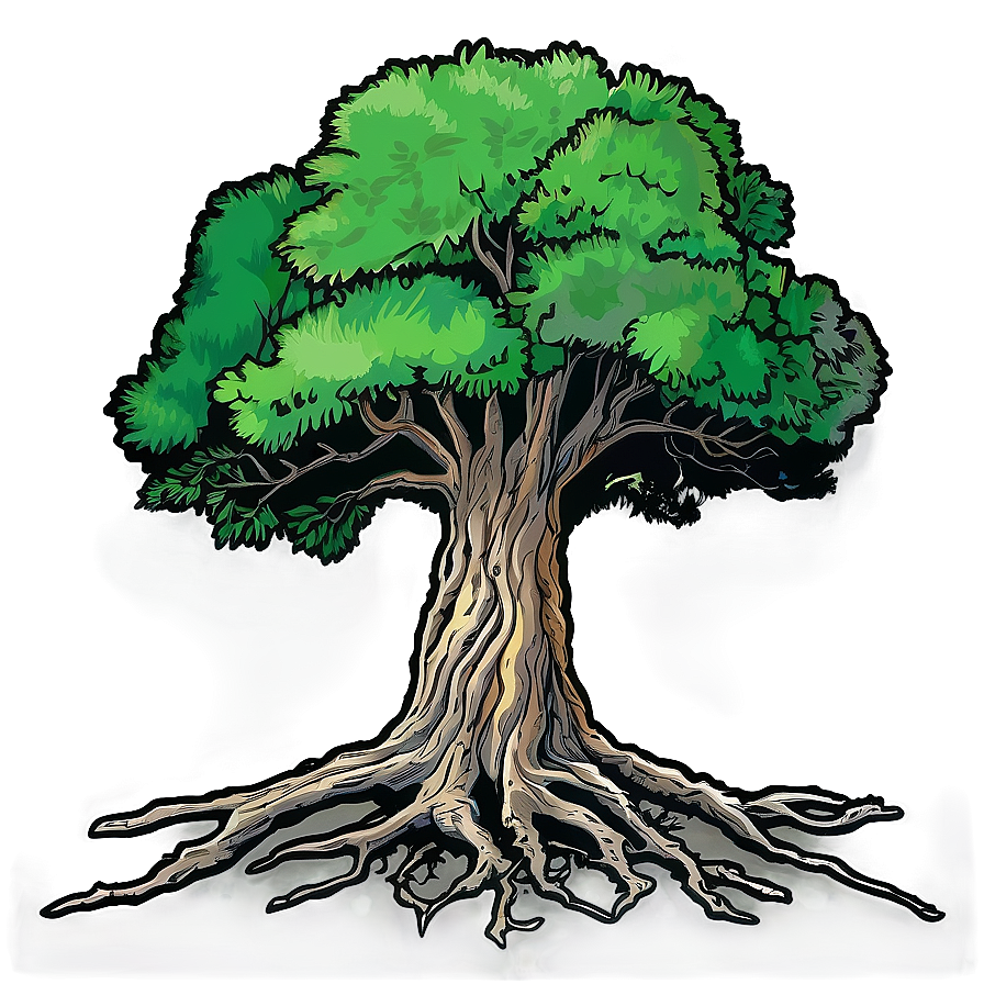 Deep Forest Roots Graphic Png Rsj86