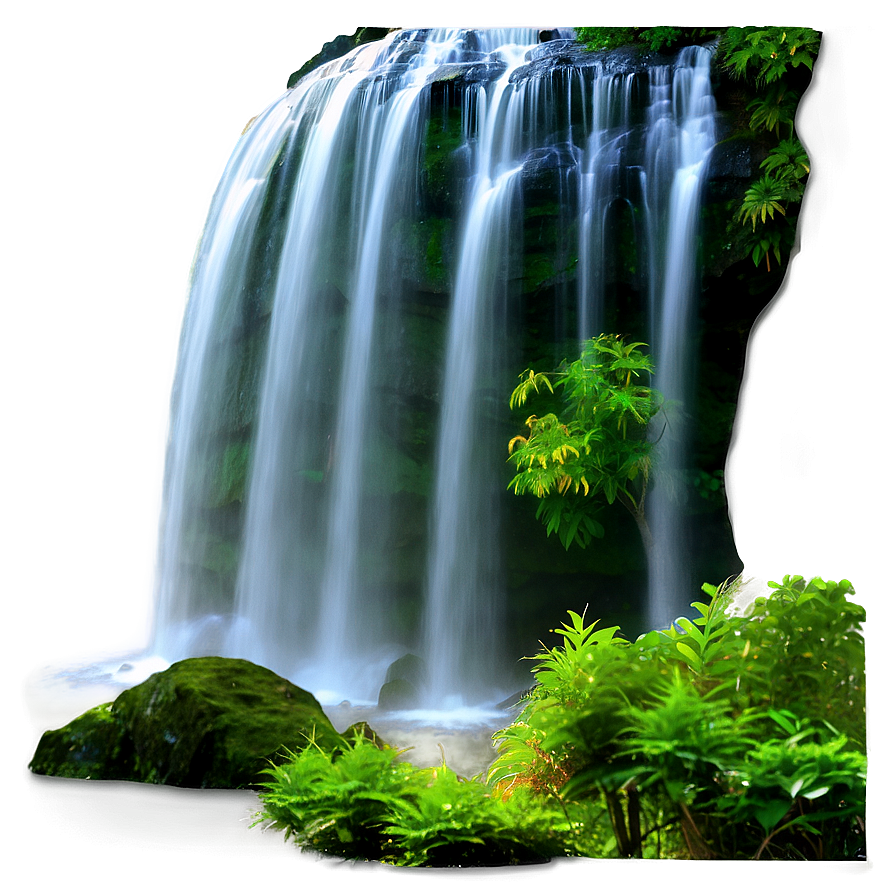 Deep Forest Waterfall Png 37