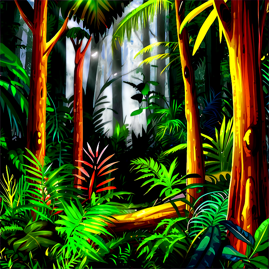 Deep Jungle Woods Png Jmt80