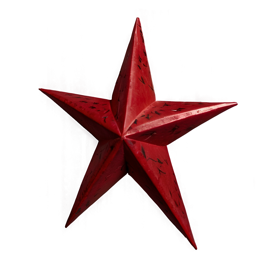 Deep Red Star Png Ihq