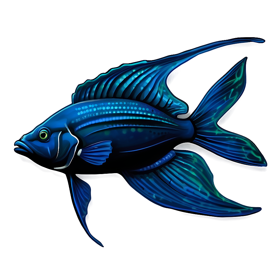 Deep Sea Fish Outline Png 06262024