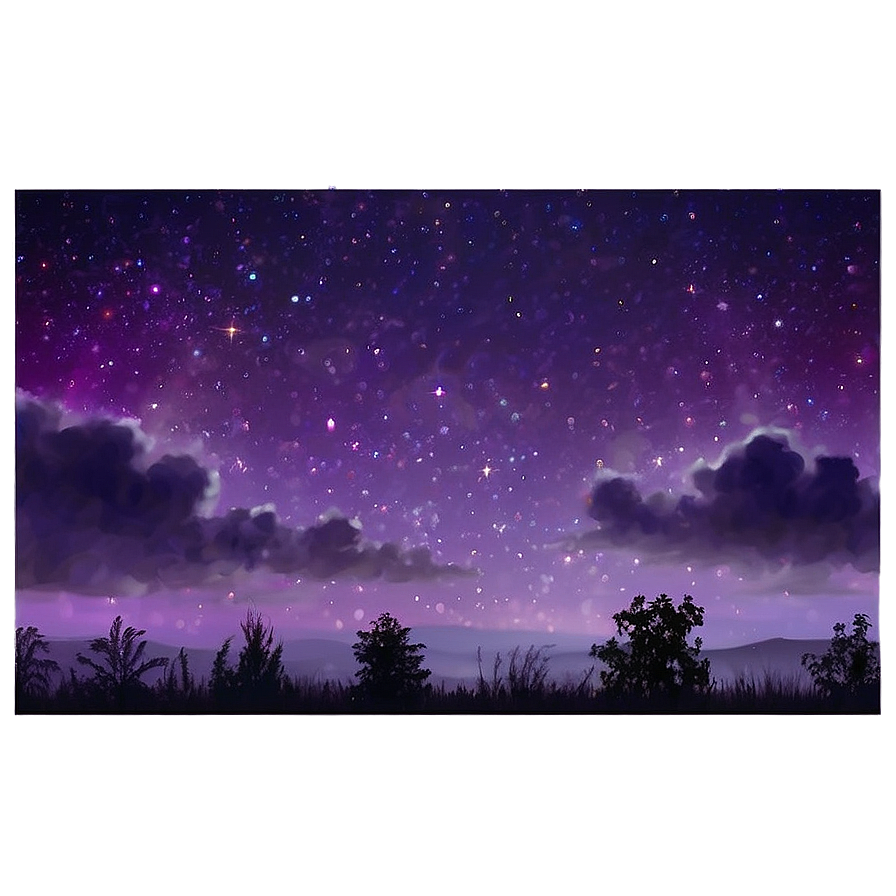 Deep Violet Sky Background Png 97