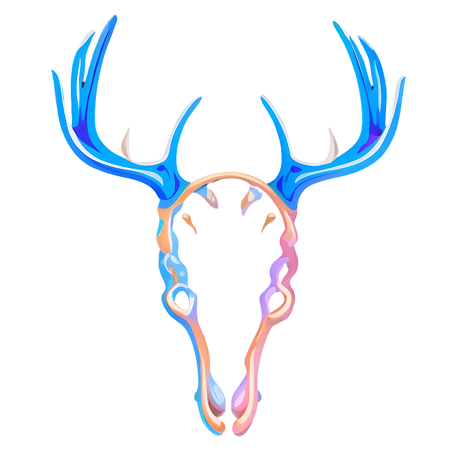 Deer Antler Silhouette Png 71