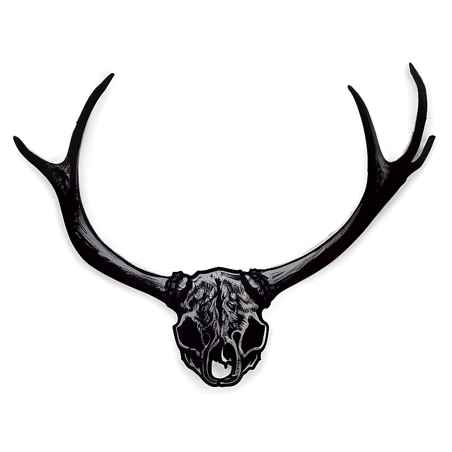 Deer Antler Silhouette Png Xdy