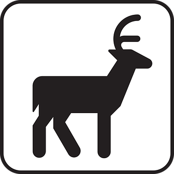 Deer Silhouette Icon