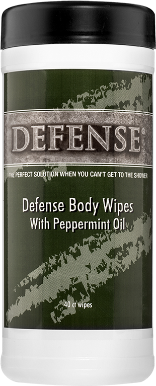 Defense Peppermint Oil Body Wipes