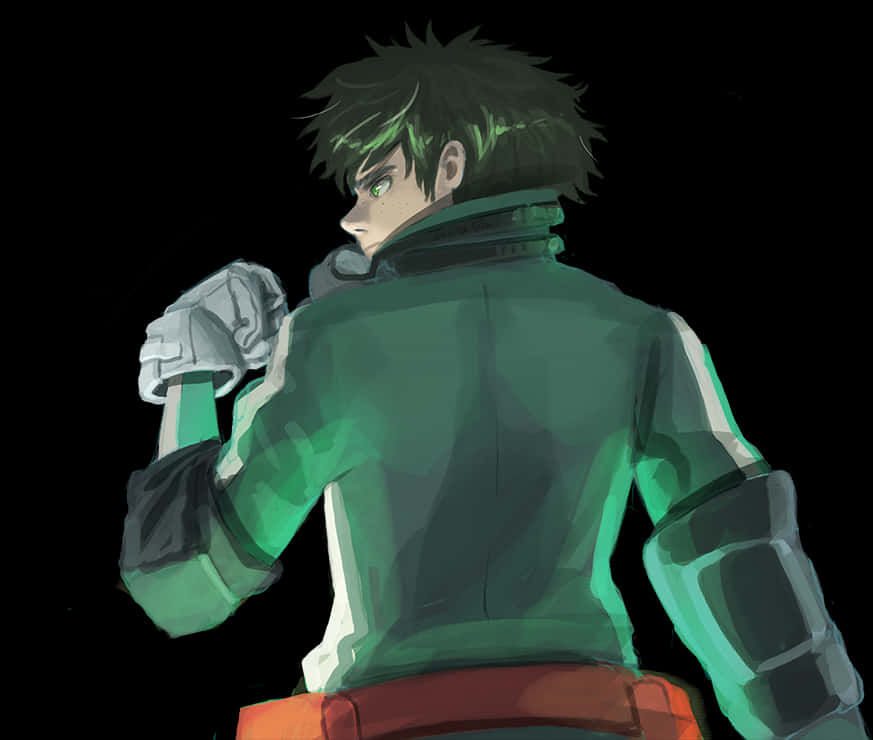 Deku My Hero Academia Back Pose