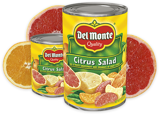 Del Monte Citrus Salad Cans