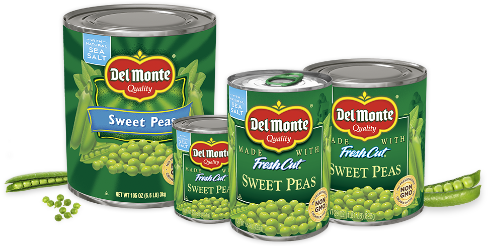 Del Monte Sweet Peas Canned Products