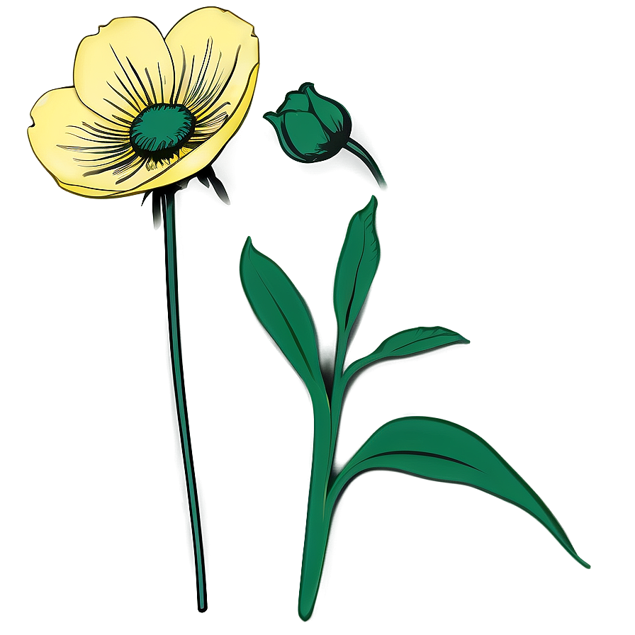 Delicate Buttercup Png Djb