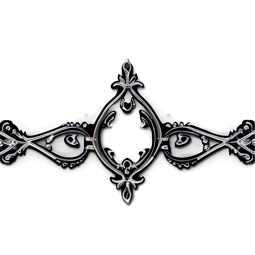 Delicate Filigree Detailing Png Omp86