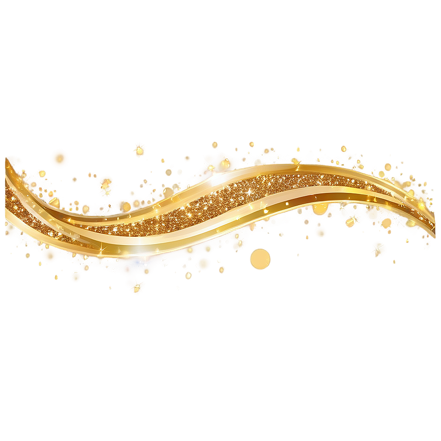 Delicate Gold Sparkle Png 10