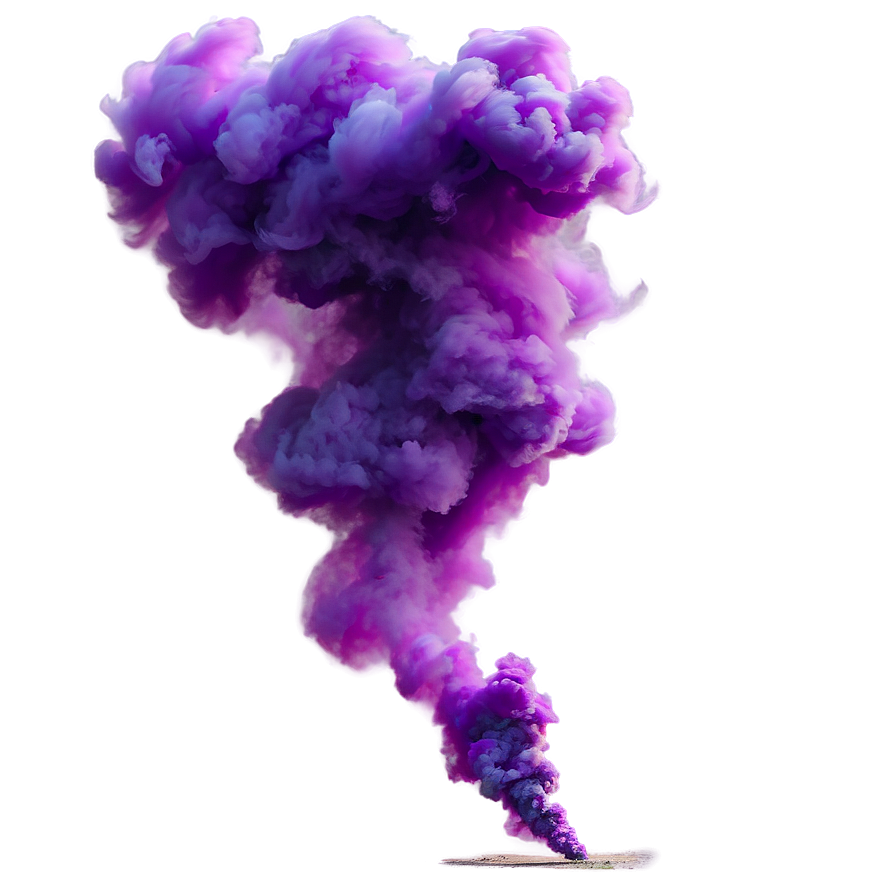 Delicate Purple Smoke Png 06122024