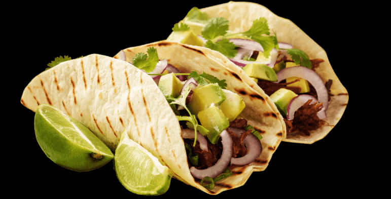 Delicious Beef Tacoswith Lime