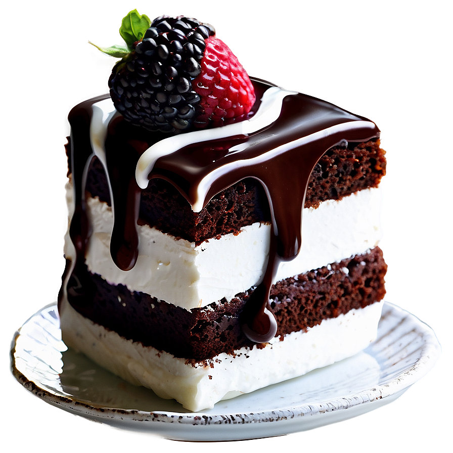 Delicious Chocolate Cake Png Yba40