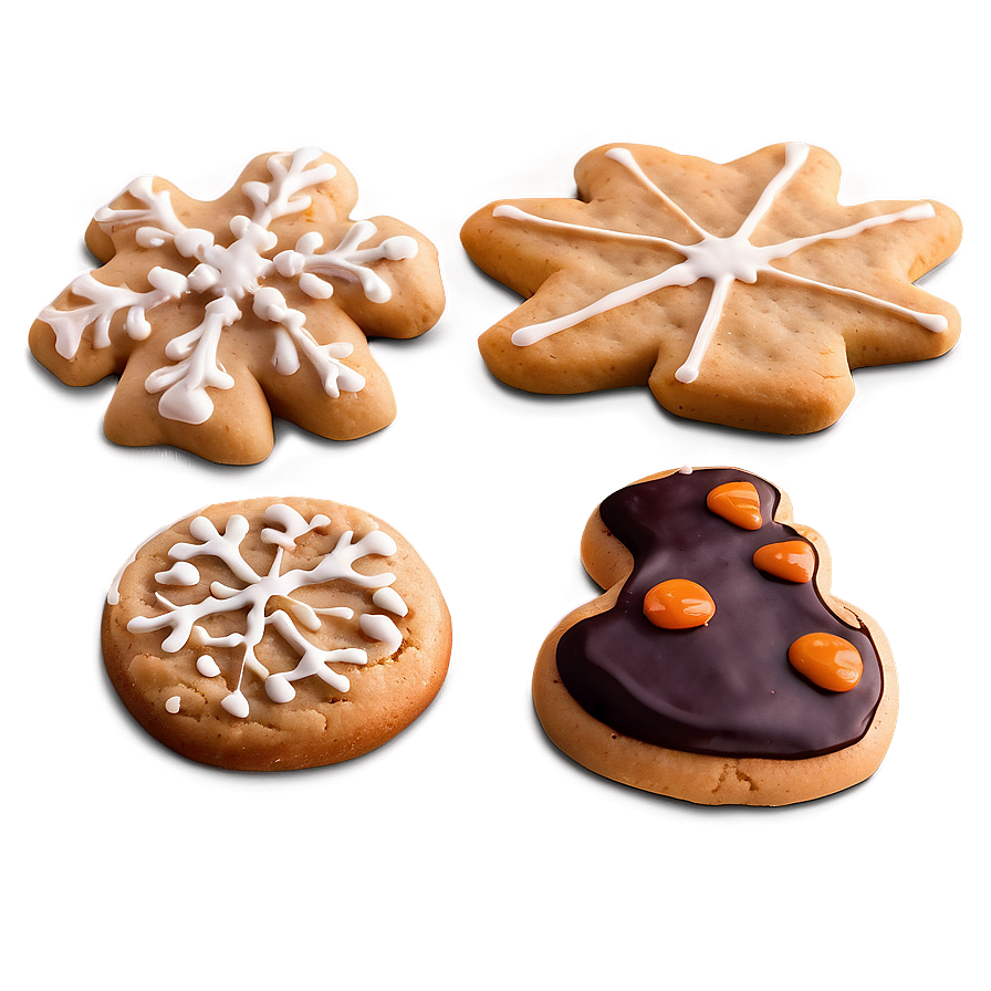 Delicious Christmas Cookie Assortment Png Mvn