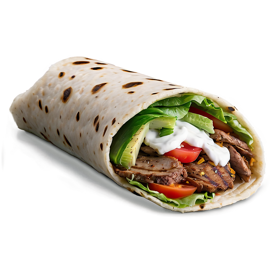 Delicious Gyro Wrap Png Cjl30