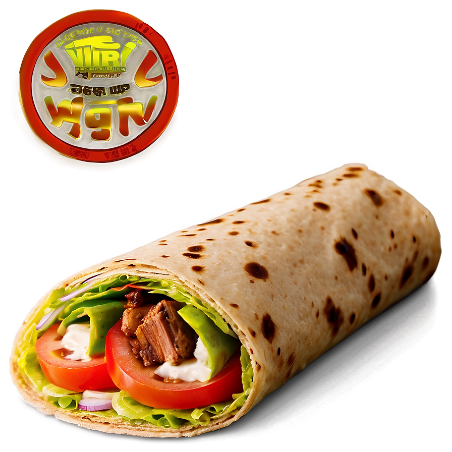 Delicious Gyro Wrap Png Jqt