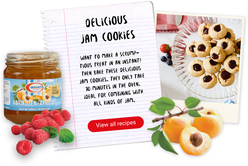 Delicious Jam Cookies Recipe Promotion