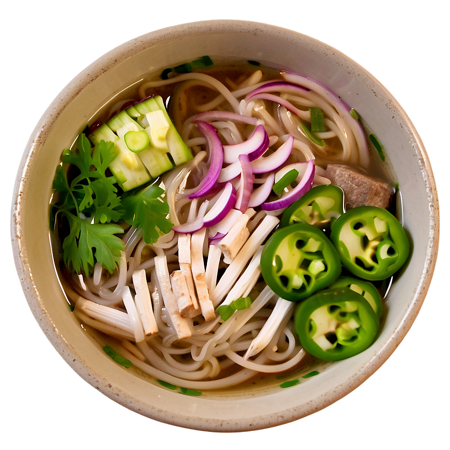 Delicious Pho Bowl Png Trb