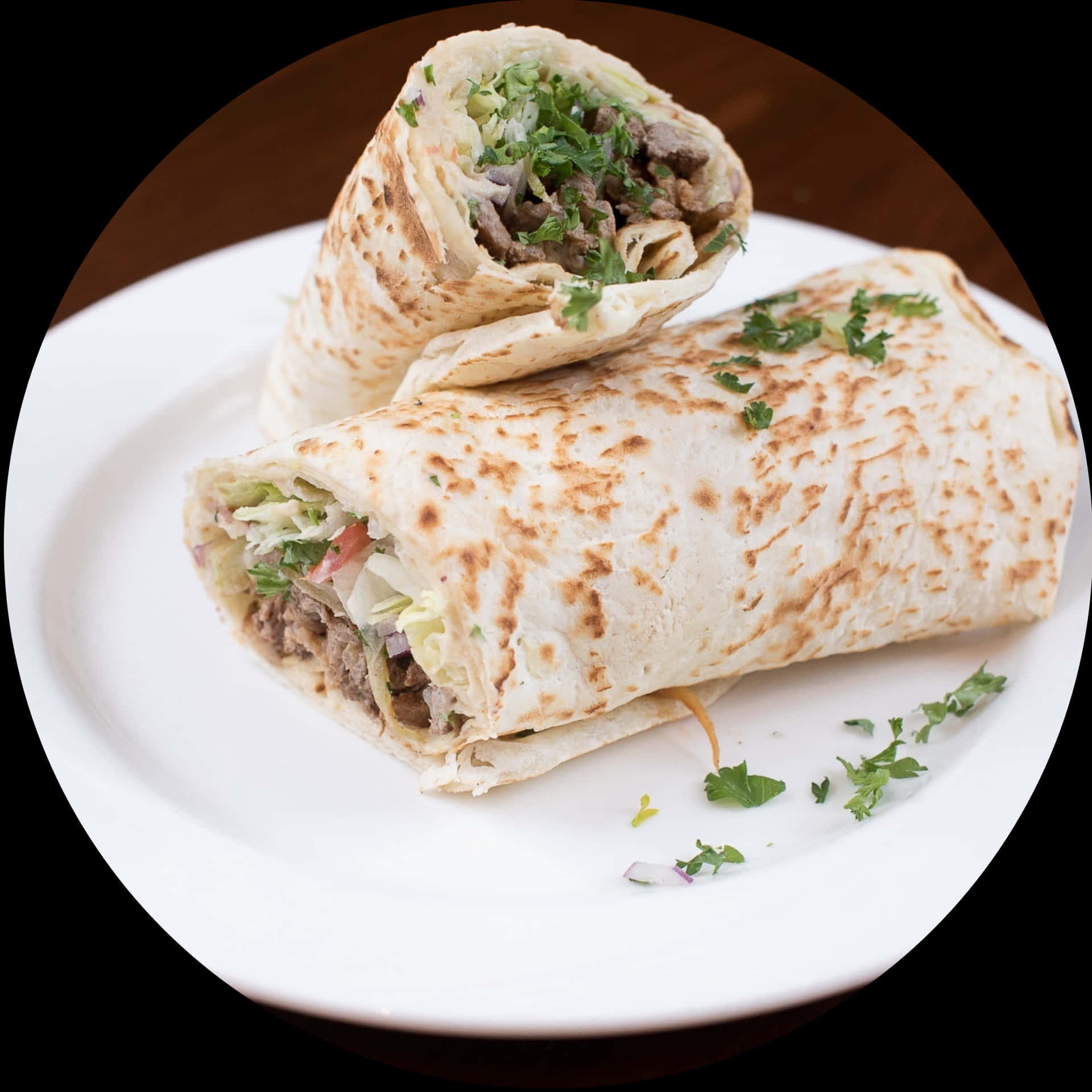 Delicious Shawarma Wrap