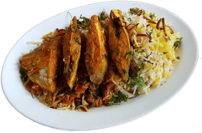 Delicious Vegetable Biryani Dish