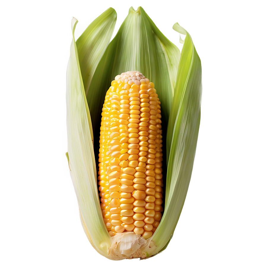 Delicious Yellow Corn Cob Png 05062024