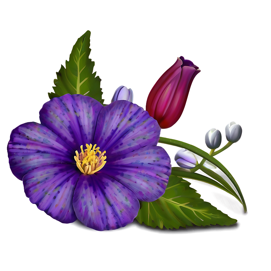 Delightful Flower Images Png Odn