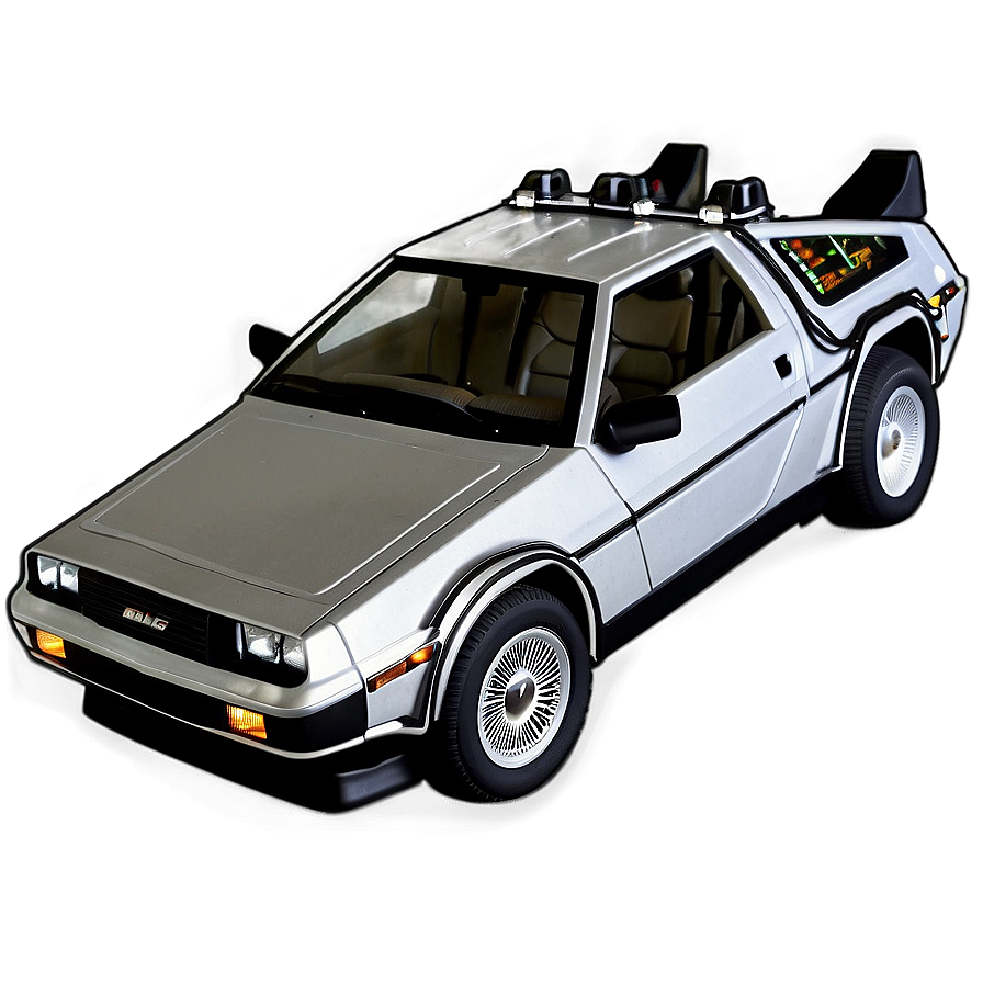 Delorean Dmc-12 Movie Car Png 06122024