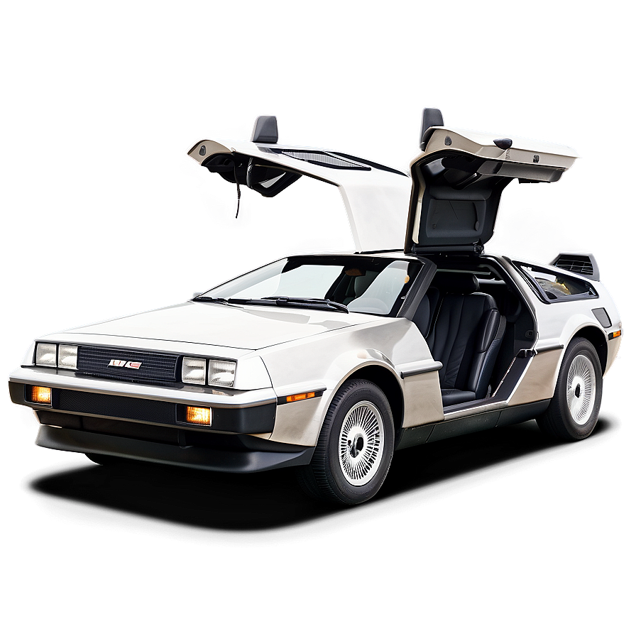 Delorean Dmc-12 Movie Car Png 39