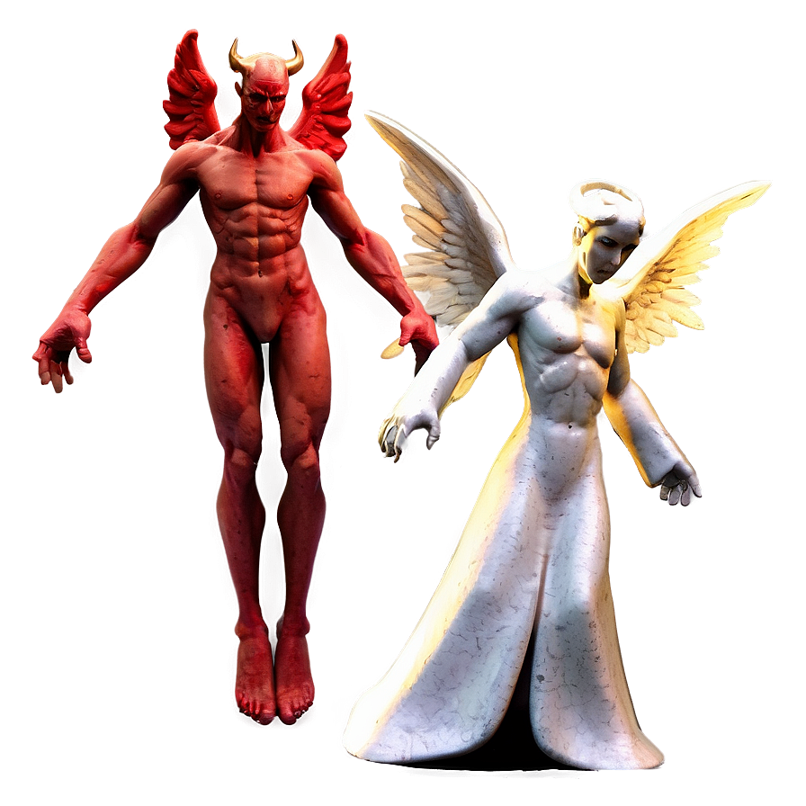 Demon And Angel Png Alf