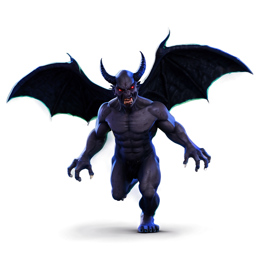 Demon With Black Wings Png Pyy