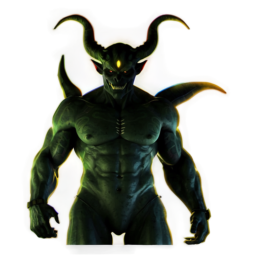 Demon With Halo Png Htv10