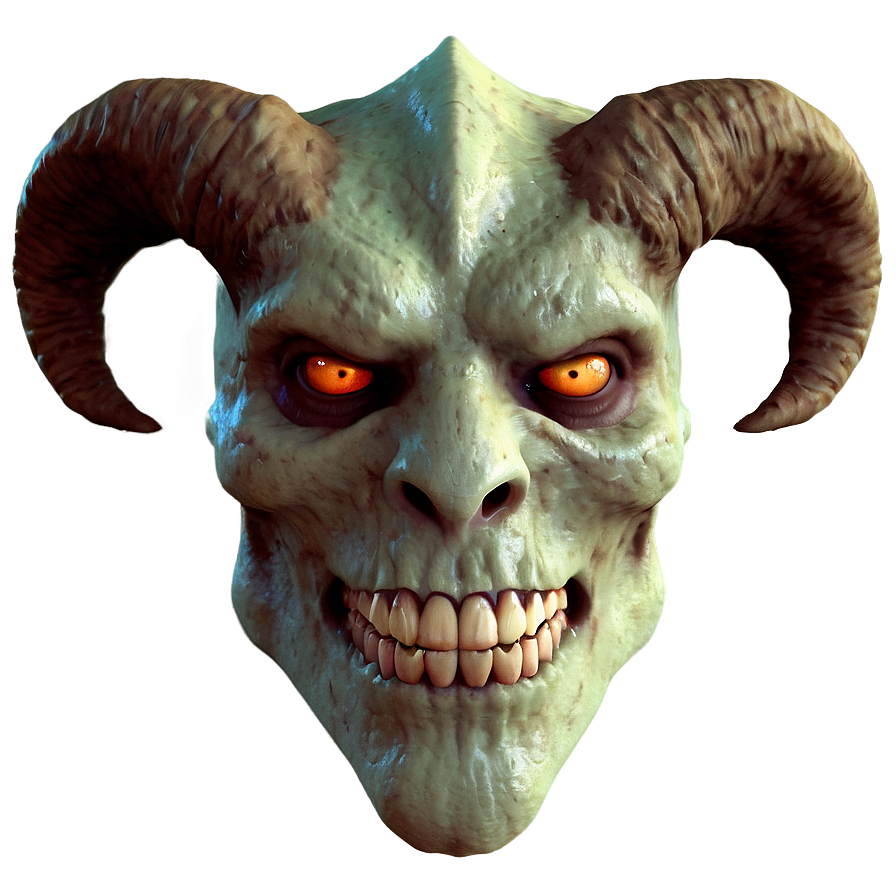 Demon With Horns Png Iin