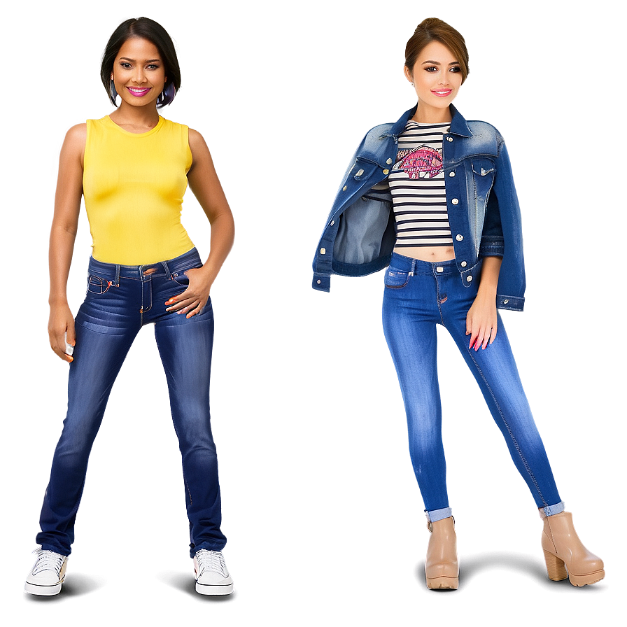 Denim Jeans And Jackets Png 46