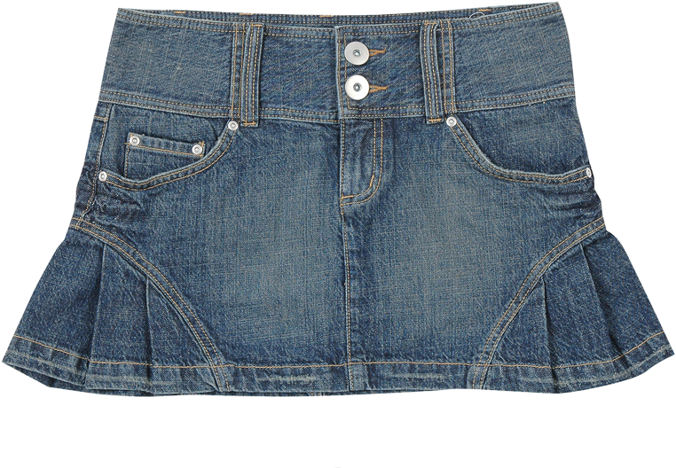 Denim Skirt Product Image