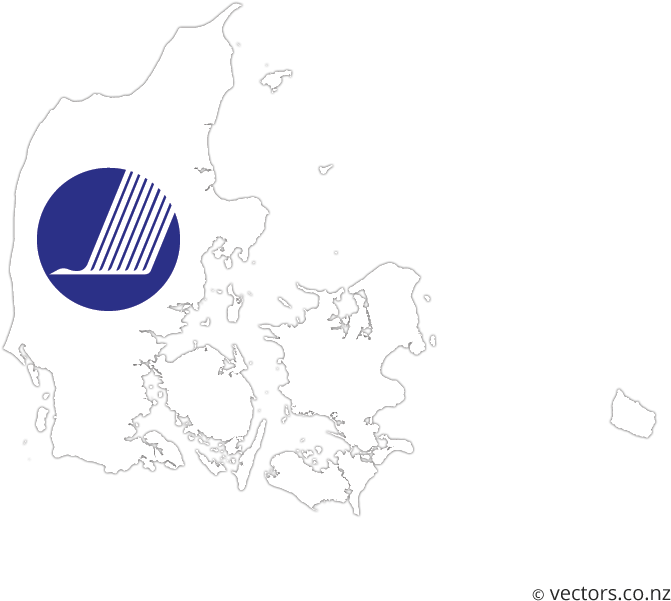 Denmark Mapwith Pie Chart