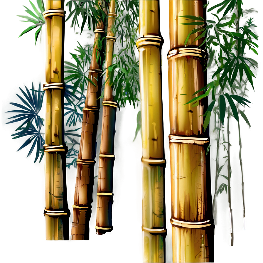 Dense Bamboo Woods Png Iun6