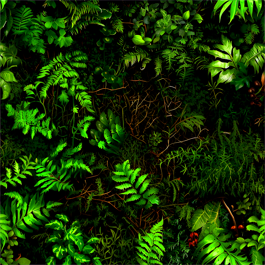 Dense Forest Floor Texture Png 92