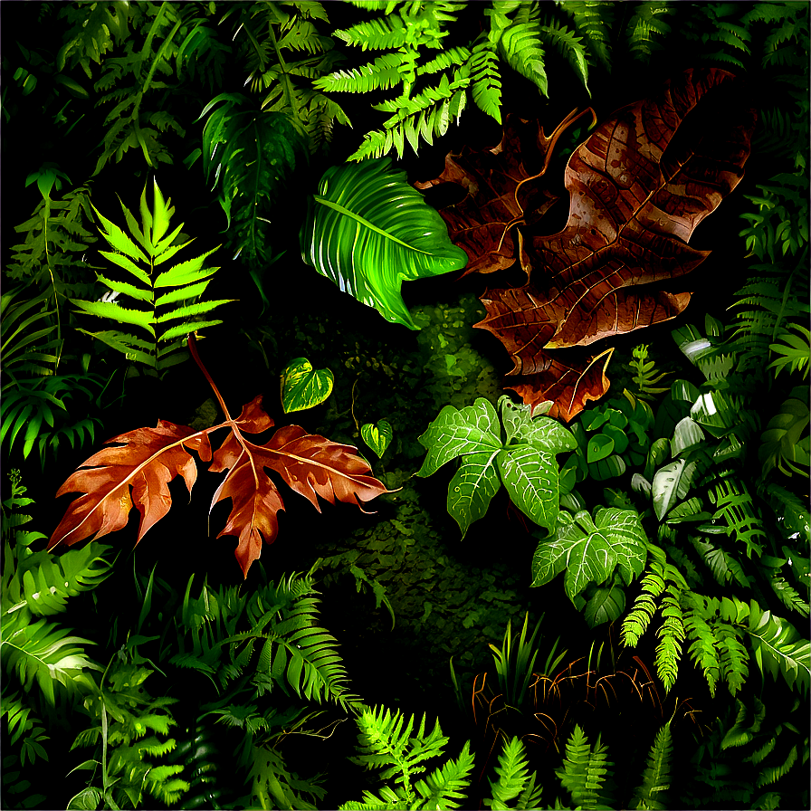 Dense Forest Floor Texture Png Aeq