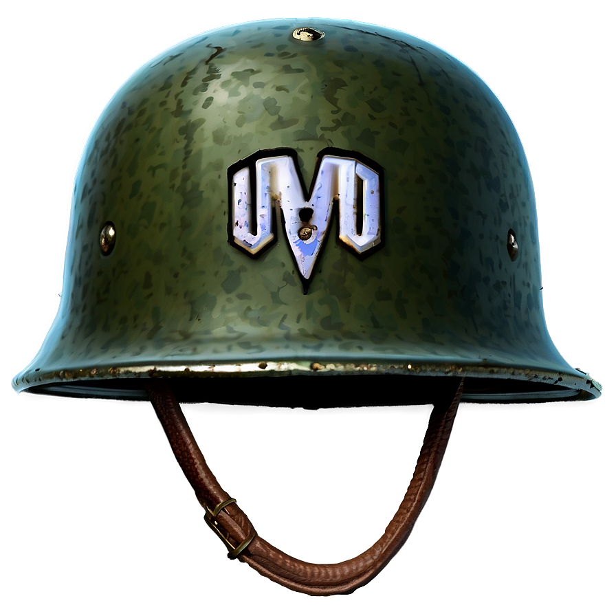 Dented Ww2 Helmet Png Nya