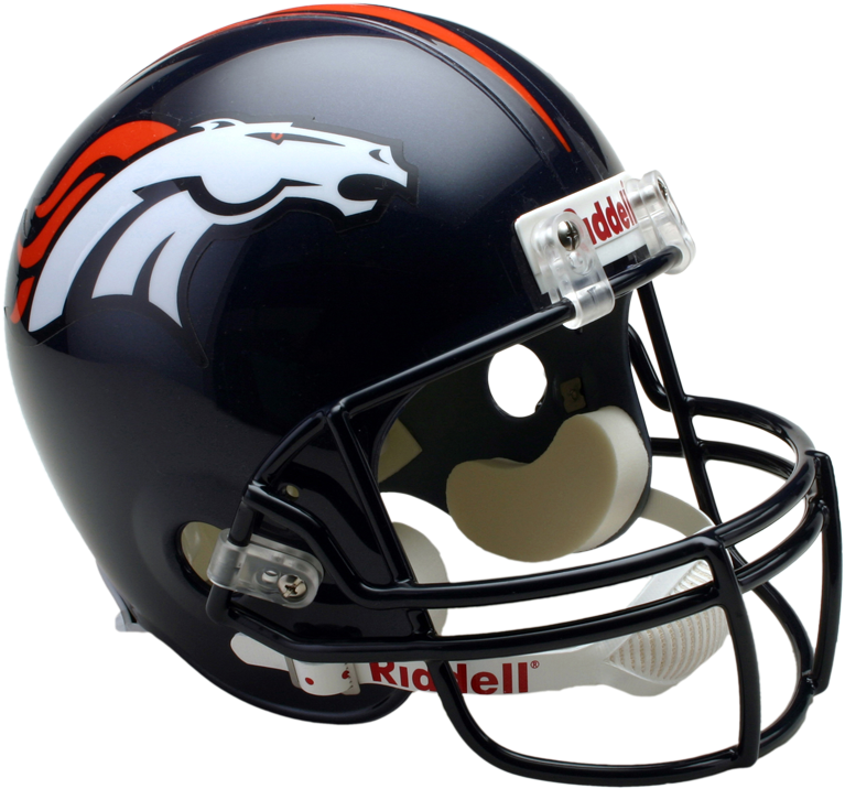 Denver Broncos Football Helmet