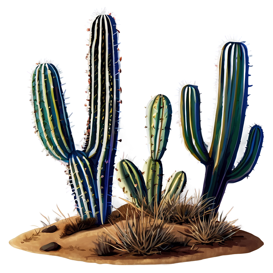 Desert Cactus Png Xhu13