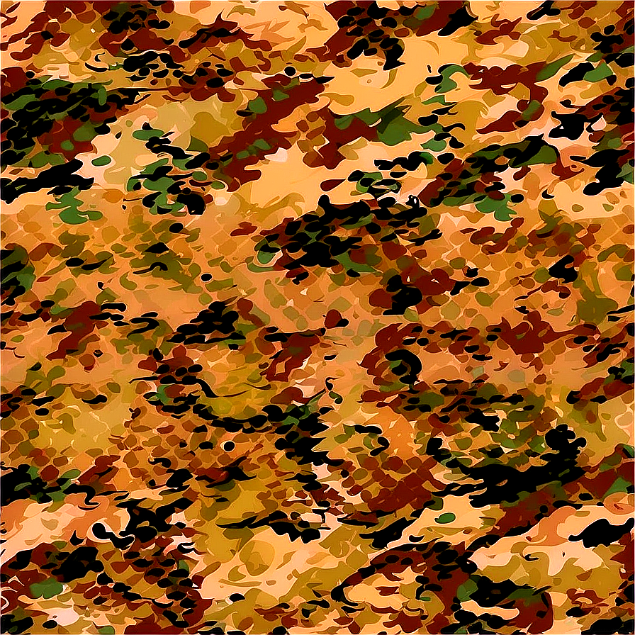 Desert Camouflage Print Png 06242024