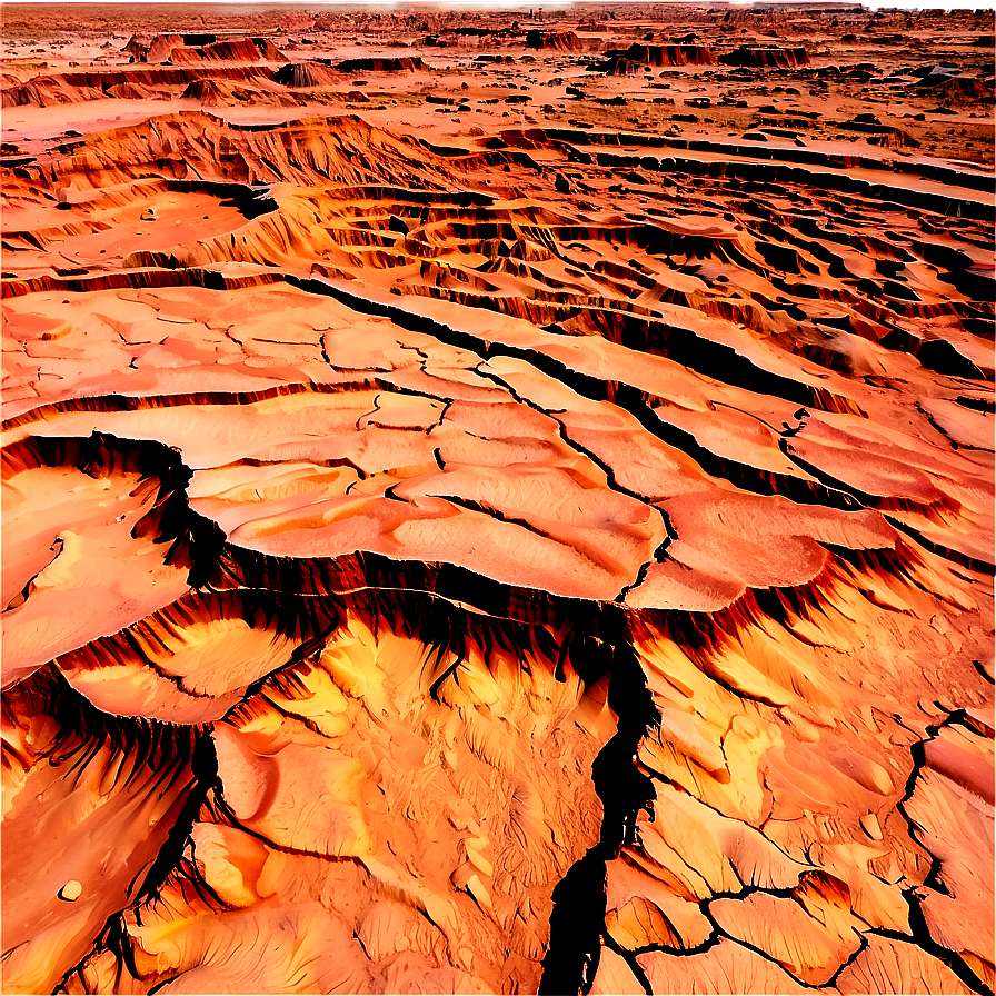 Desert Crater Arid Environment Png Xbe72