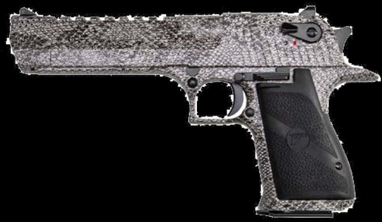 Desert Eagle Pistol Side View